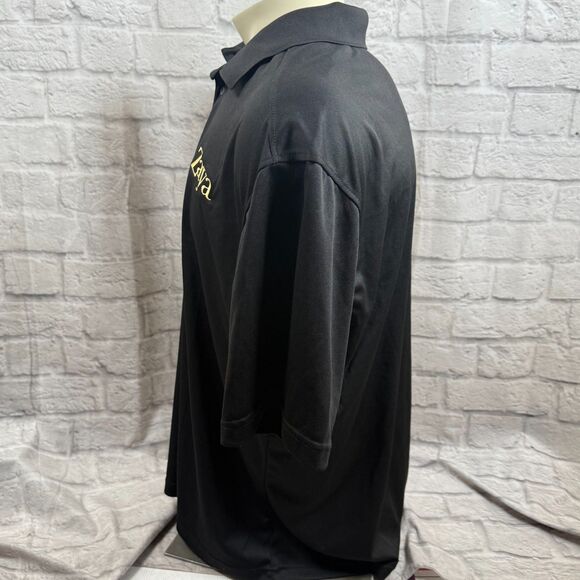 Zaya Rum Mens Polo Shirt Size 2XL Short Sleeve Gran Reserva Embroidered Black - Picture 6 of 7
